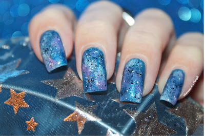 Galaxy Nails // Nail Art