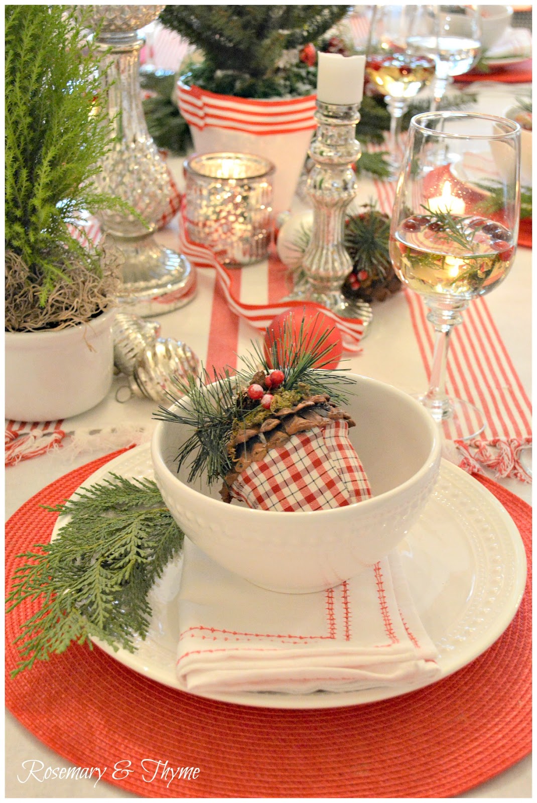 A Traditional Holiday Table - Holiday Tablescape Blog Hop