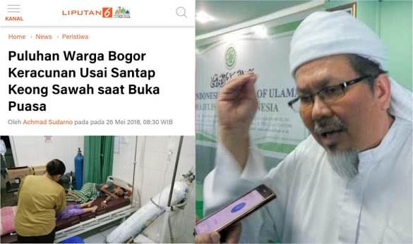 Warga Bogor Keracunan Usai Santap Keong Sawah, Ini Komentar Menohok Wasekjen MUI