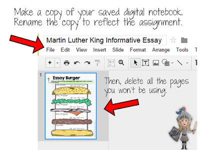 Now that you have a digital notebook, how are you supposed to customize it for your students? Learn how to take the technology that was incorporated into your classroom instruction to reinforce your student-centered pedagogical practices. Digital notebooks are the most common use of technology to compile a student's writing portfolio. Any ideas on how to customize them? Go from using traditional print-based notebooks with middle school students, high school students, to using digital tools to facilitate your lessons. Grades 5, 6, 7, 8, 9, 10, 11, 12. #edtech #classroomtechnology #googleclassroom #googleslides #writingportfolio #middleschoolteacher