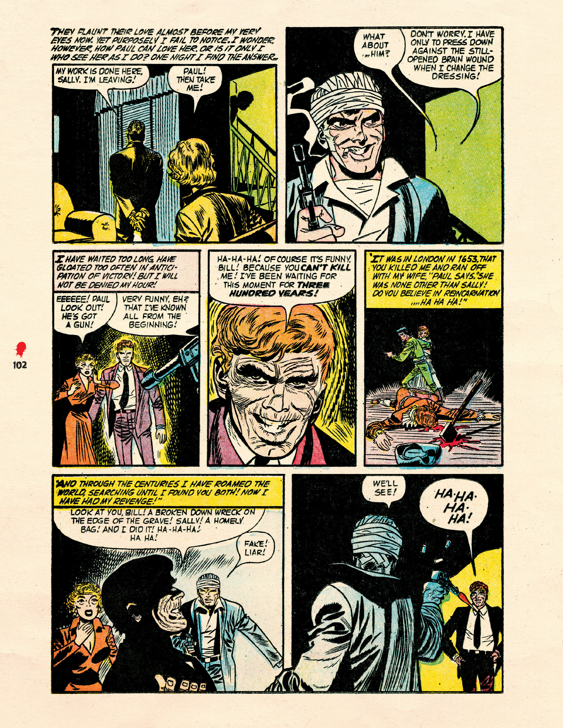 Read online Chilling Archives of Horror Comics comic -  Issue # TPB 13 - 102