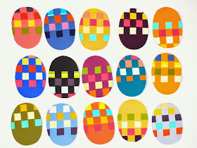 how to make an Easter egg garland
