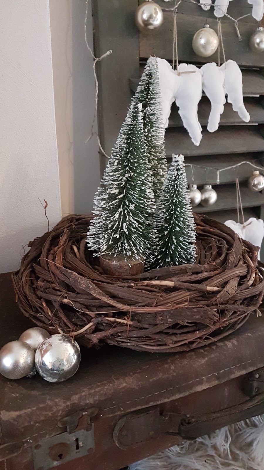 Die Koffer Werden Geoffnet Weihnachten Dekoration