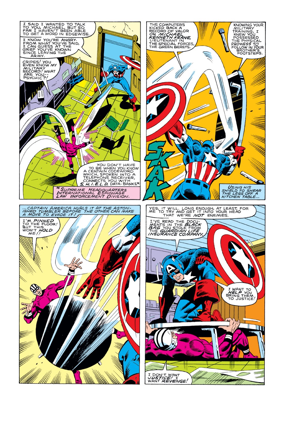 Read online Captain America (1968) comic -  Issue #291 - 11