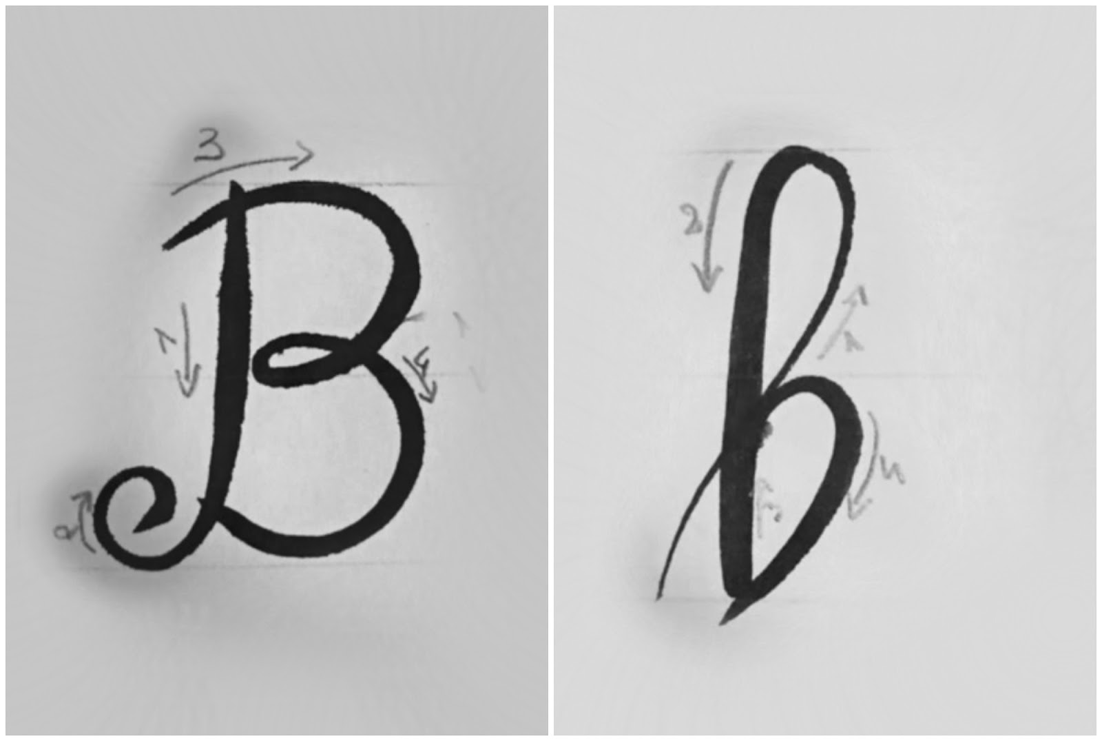 Arte Per Te Corso Di Calligrafia Moderna O Brush Lettering Capitolo 1 Alfabeto In Corsivo