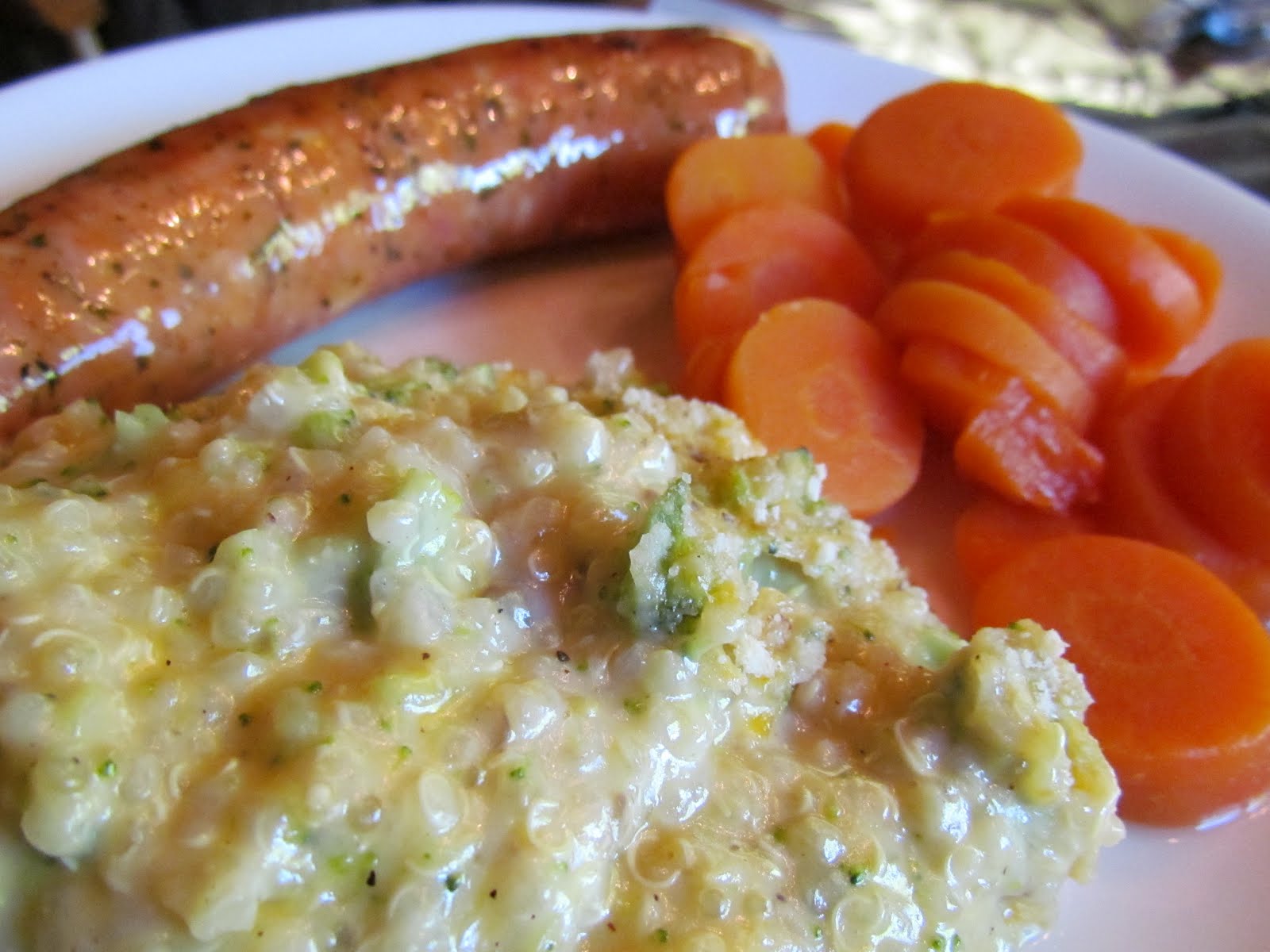 Hope's recipe blog Broccoli Quinoa Casserole