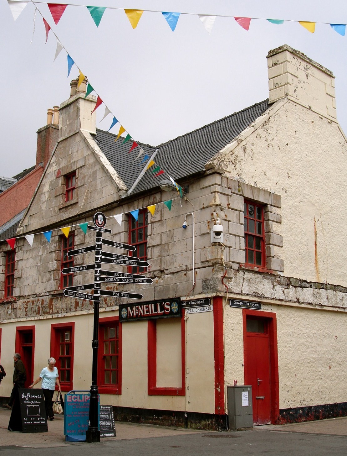 Ultima Thule Stornoway,Hebrides' colourful little capital and a