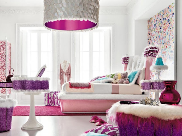 Colorful Teenage Girl Bedroom Ideas