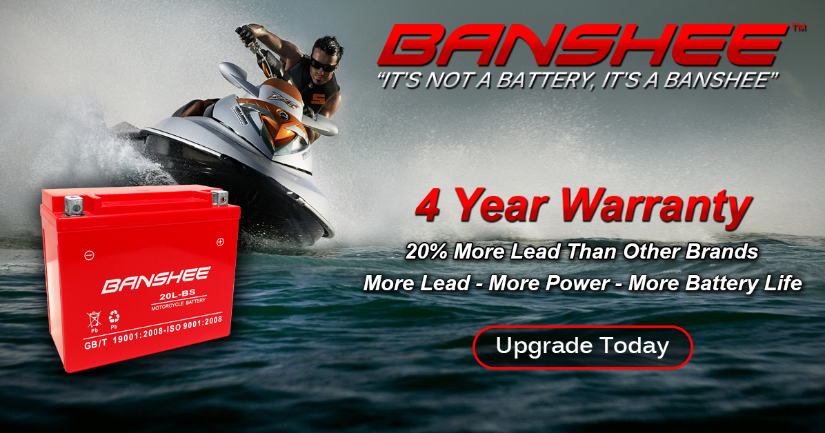 BigtimeBattery Banshee Jet Ski Batteries