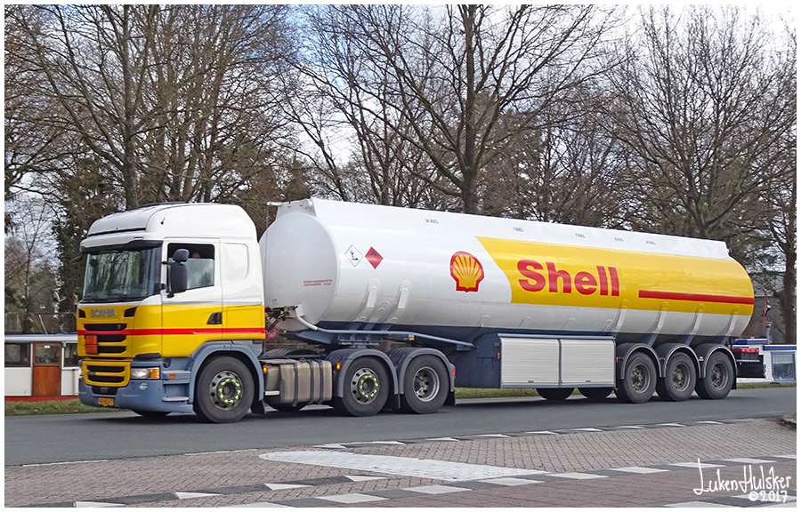 SCANIA: Scania SHELL benzinetransport