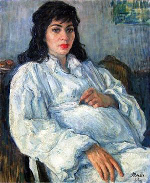 Portrait of Louise, Mentor Huebner, International Art Gallery, Self Portrait, Art Gallery, Portraits Of Painters, Fine arts, Self-Portraits