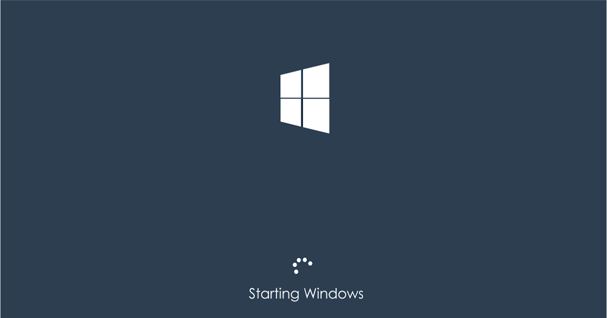 Starting виндовс. Starting Windows. Log on.