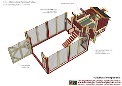 chicken plans coop s101 construction build