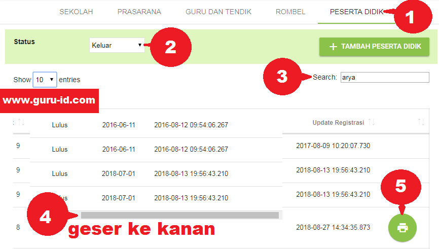 Cara Cetak Surat Mutasi Siswa Di Dapodik 2020 Info