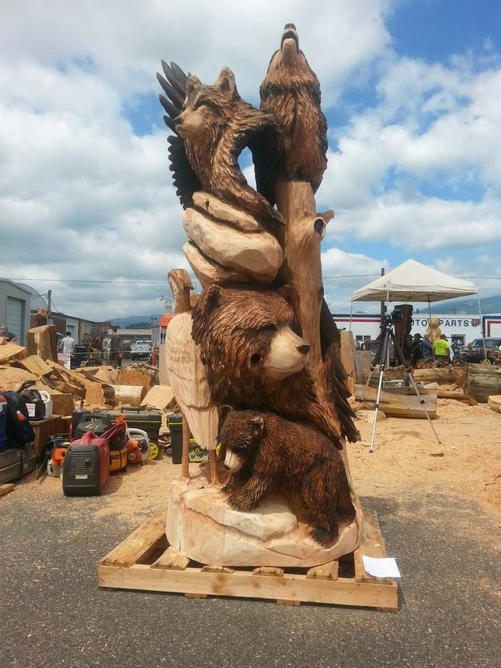 Creative Wood Carving Collections from Carver Jeff Samudosky Spicytec