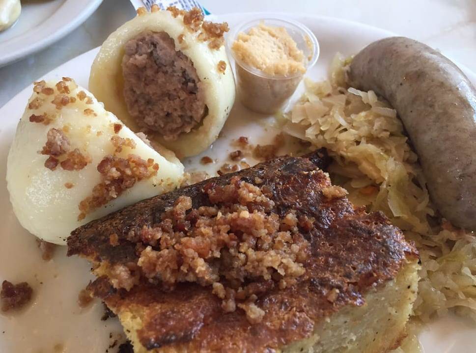 Potato Horseradish Sauerkraut And Hot Dog Bake Potato Horseradish Sauerkraut And Hot Dog Bake
