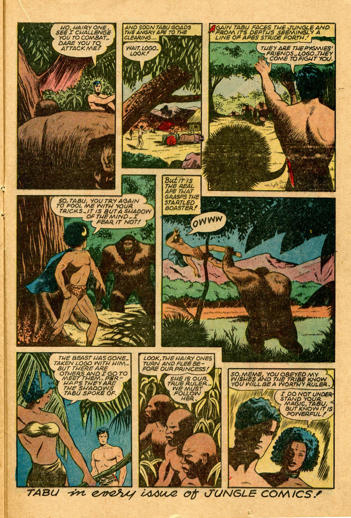 Read online Jungle Comics comic -  Issue #69 - 23