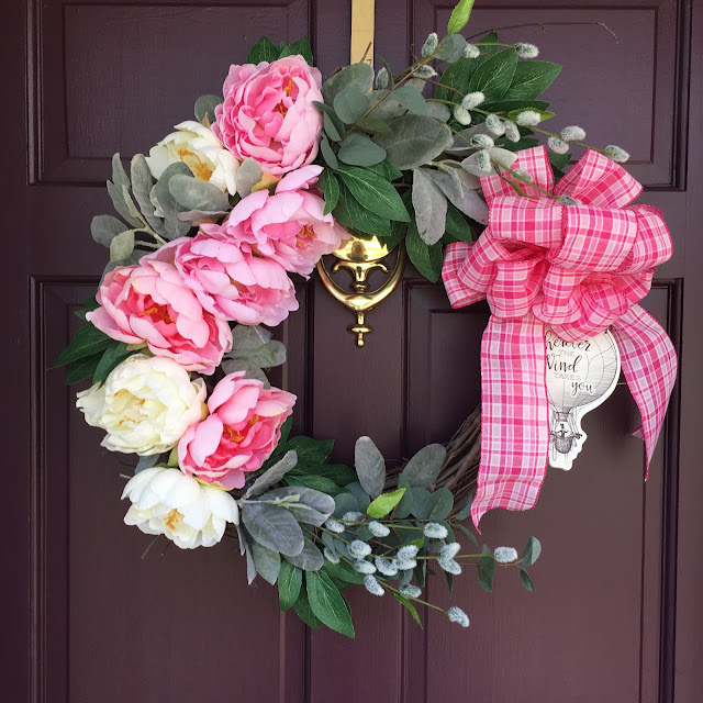 The Harris Sisters DIY Spring Wreath for Your Front Door