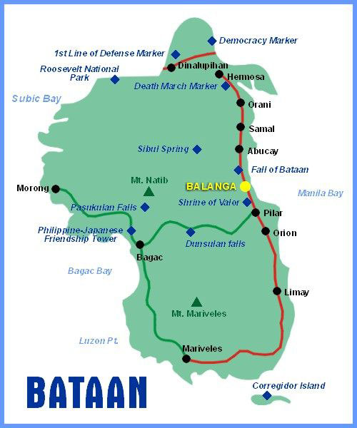 Satellite Map Of Bataan - vrogue.co