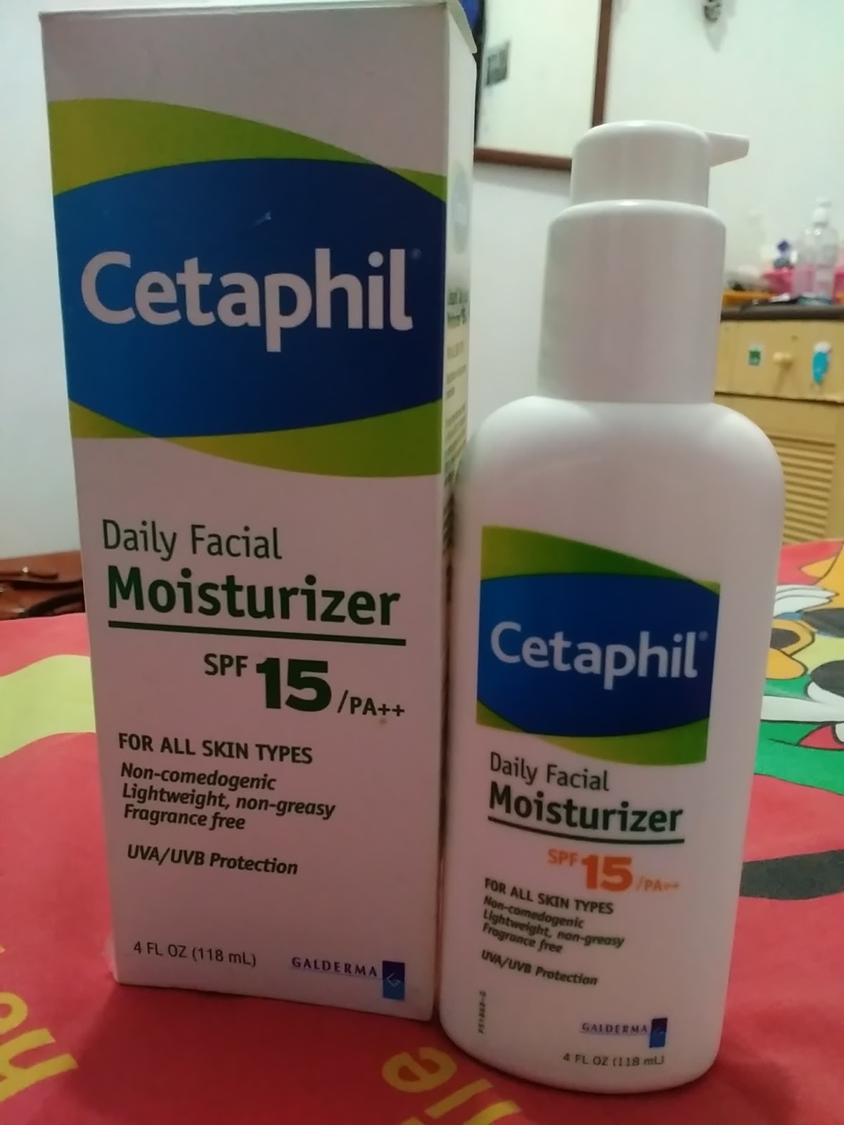 KHS Journal Review Cetaphil Daily Facial Moisturizer SPF 15