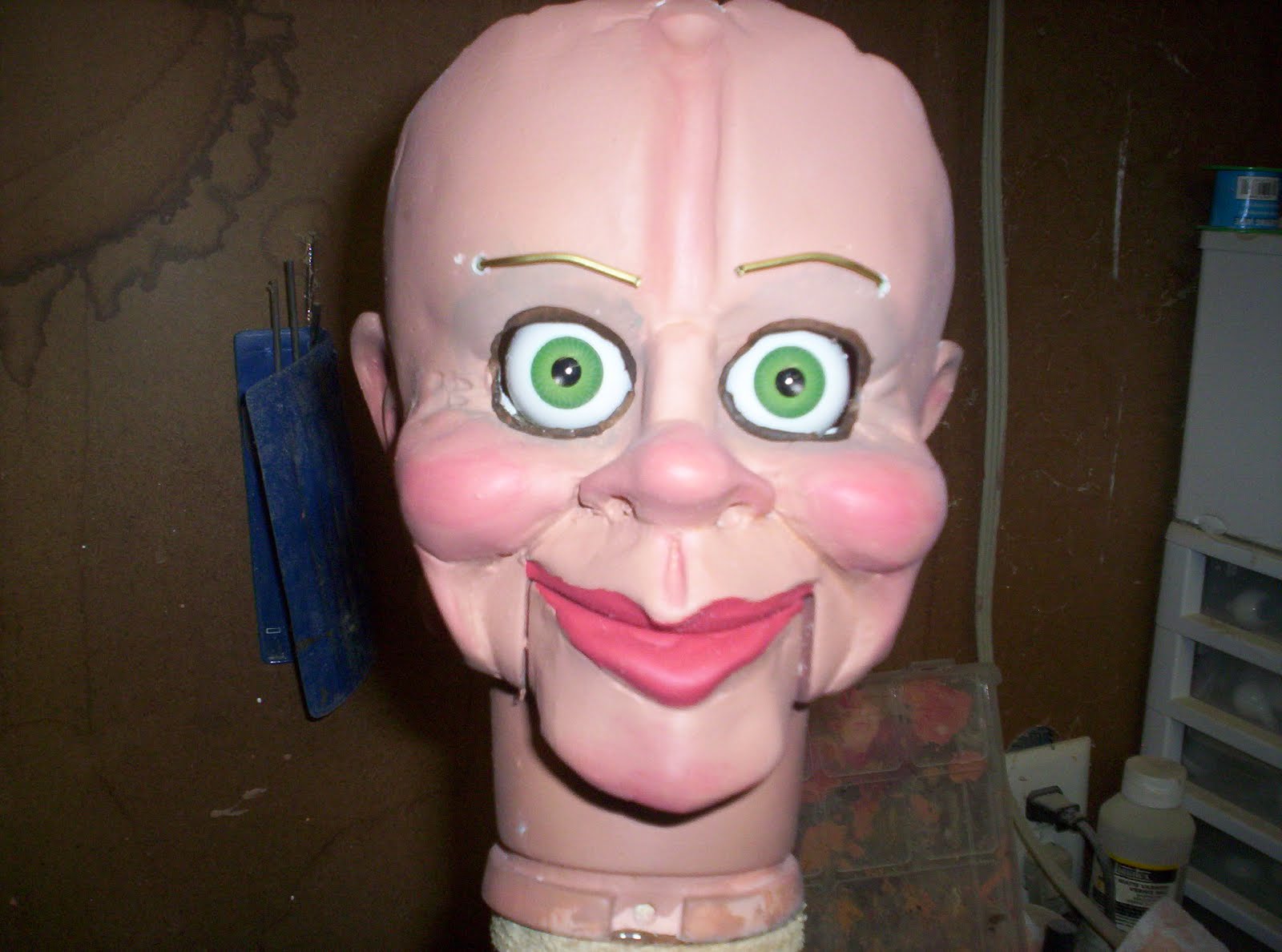 gepetto's ventriloquist blog finishing Slappy