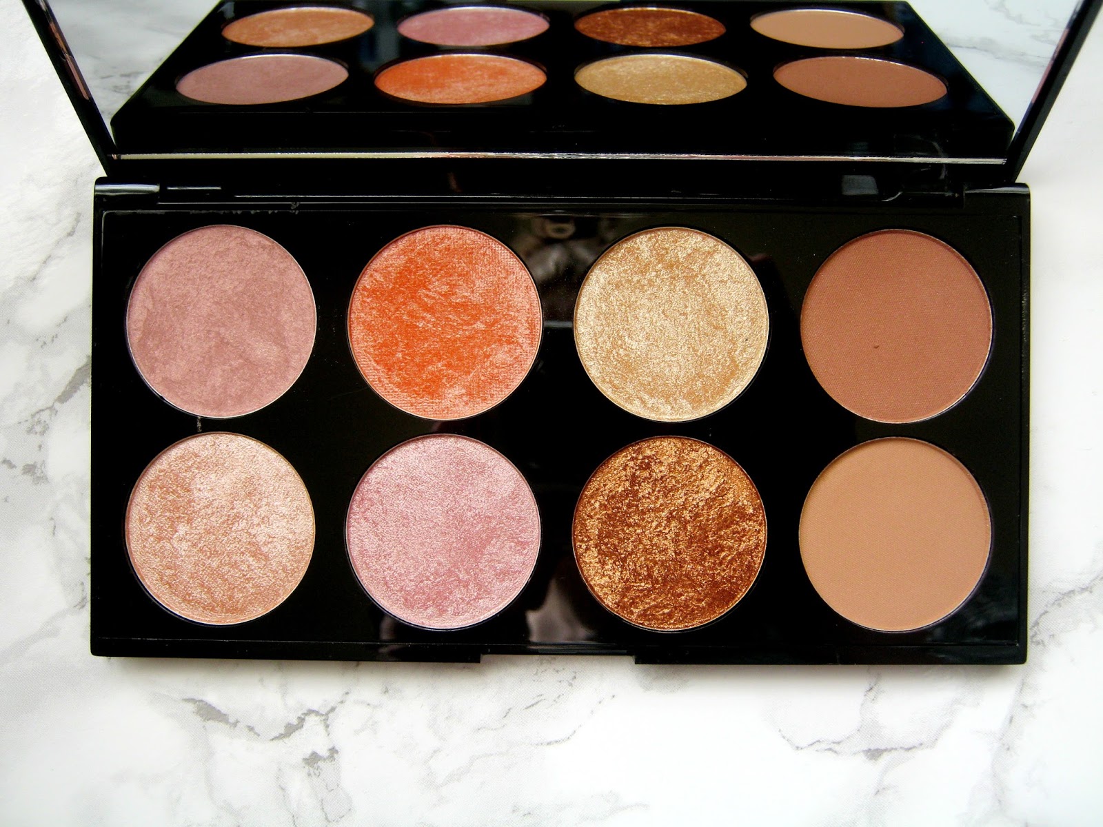 Shona Louise Makeup Revolution Golden Sugar 2 Rose Gold Blush Palette Review