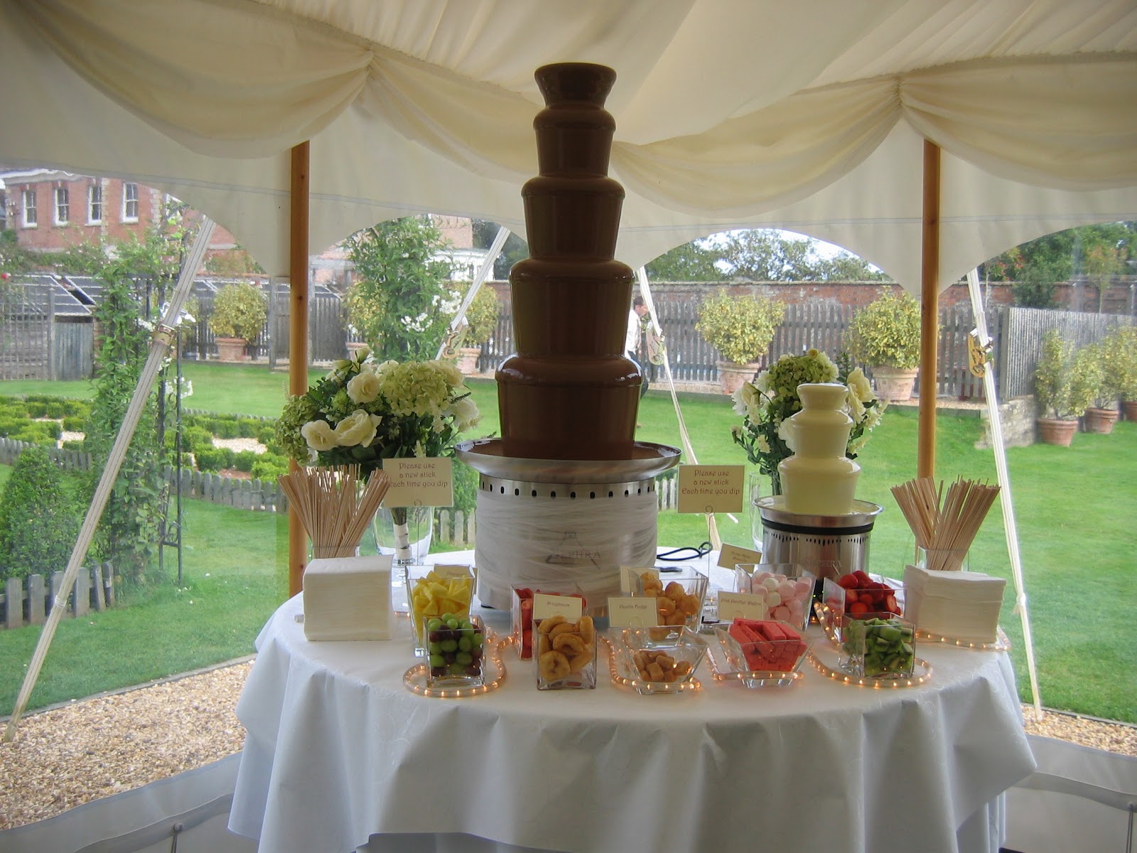 The Dorset Vintage Wedding Fair Chocolate Fountains of Dorset
