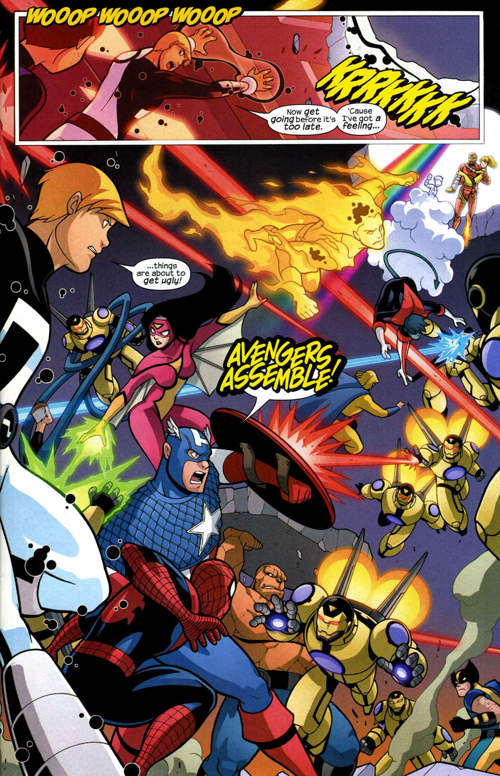 Read online Avengers and Power Pack Assemble! comic -  Issue #4 - 17