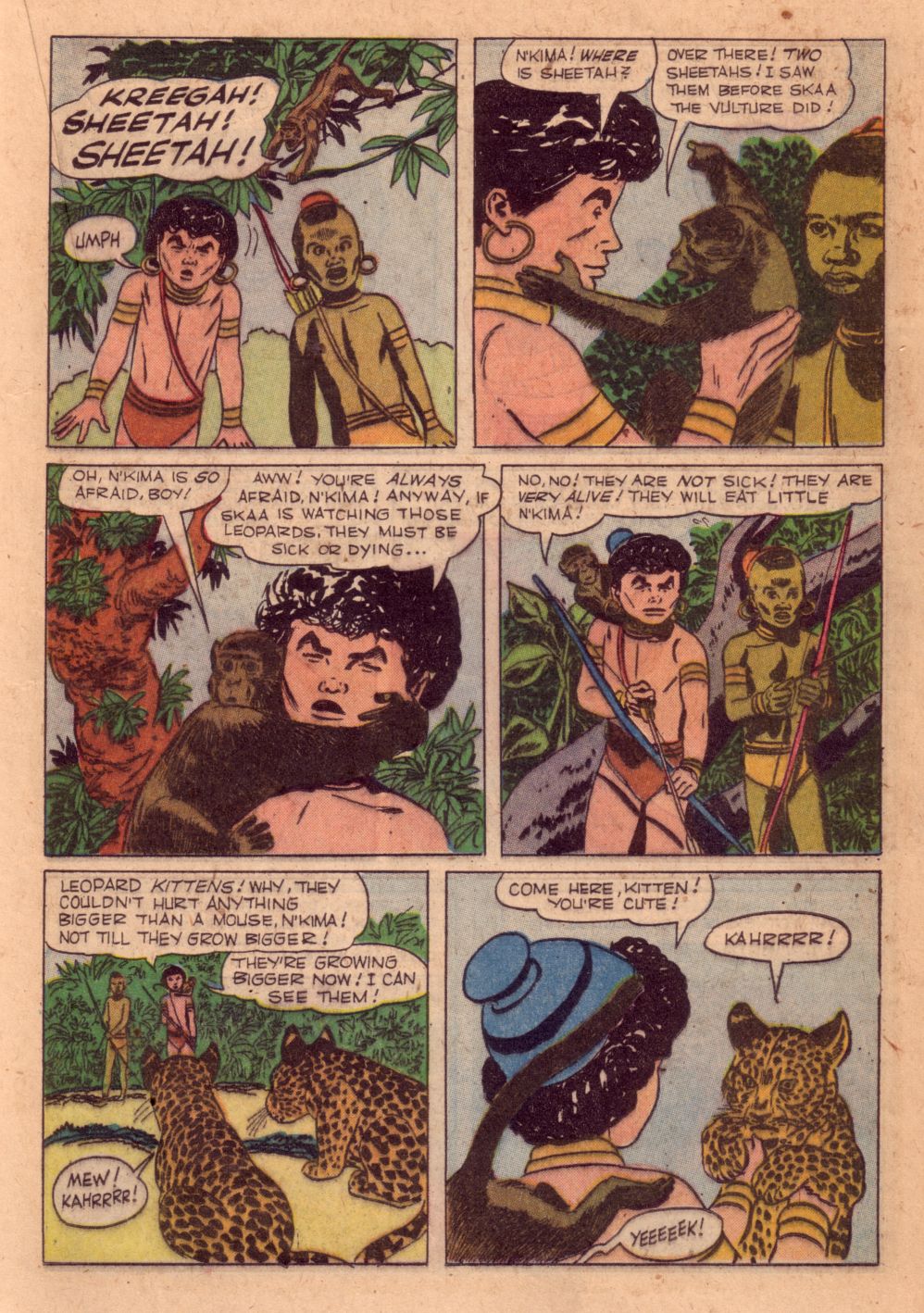 Read online Tarzan (1948) comic -  Issue #102 - 21