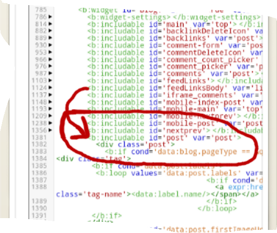 Cara Mencari kode Data:post.body HTML di Android
