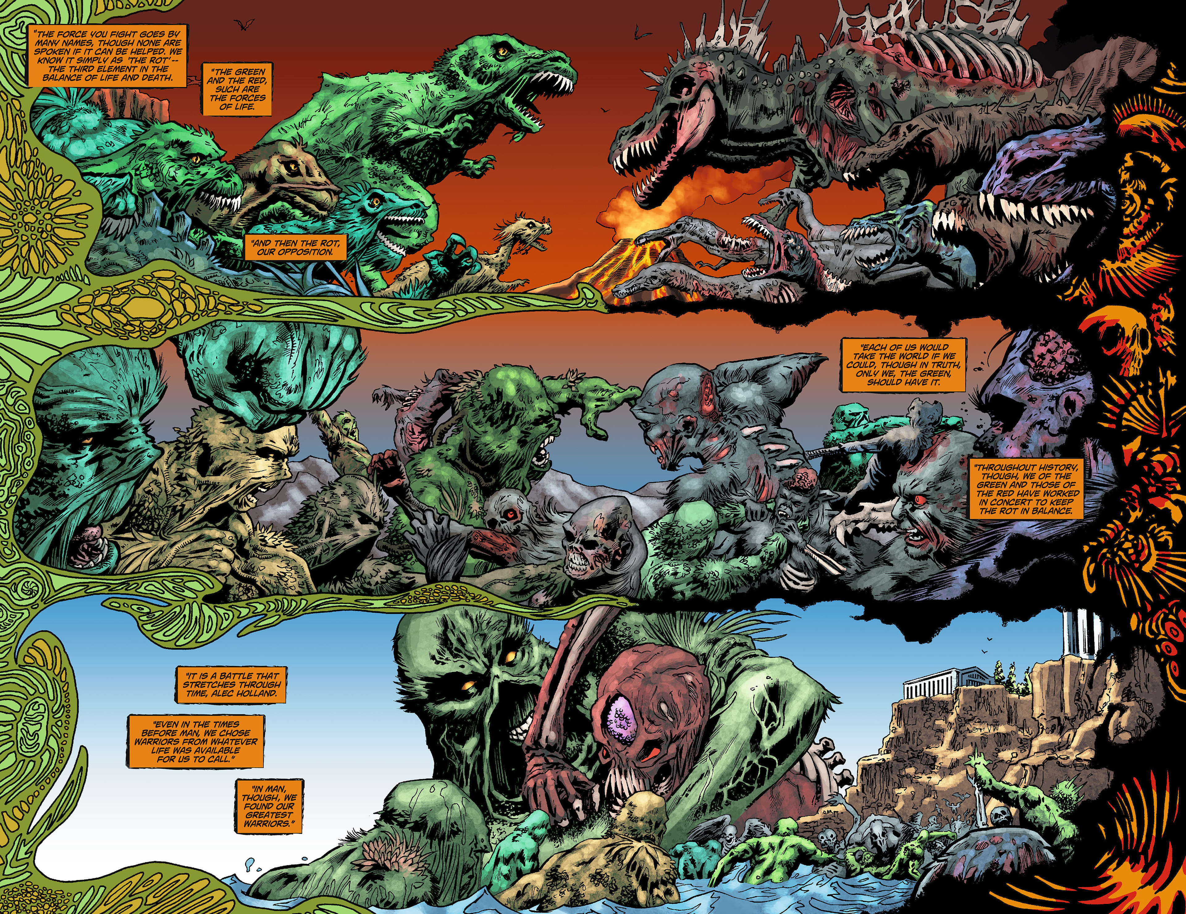 Read online Swamp Thing (2011) comic -  Issue #4 - 12