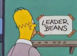 The Simpsons leader beans
