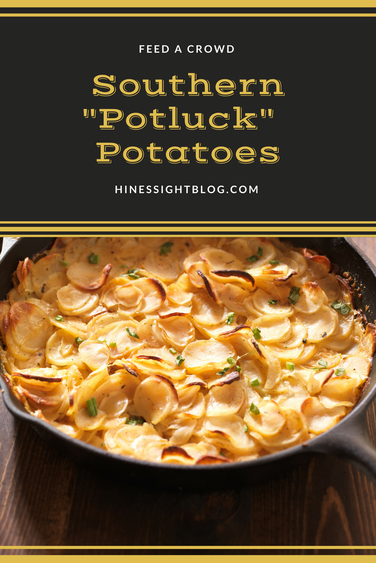 Recipe Southern Potluck Potatoes for a Crowd HinesSight Blog