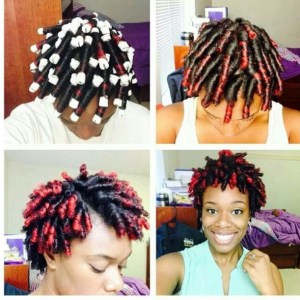 Naturalfinegeh Styling With Perm Rods