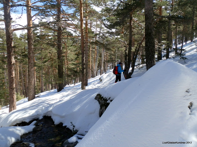 Sendero Schmid nevado