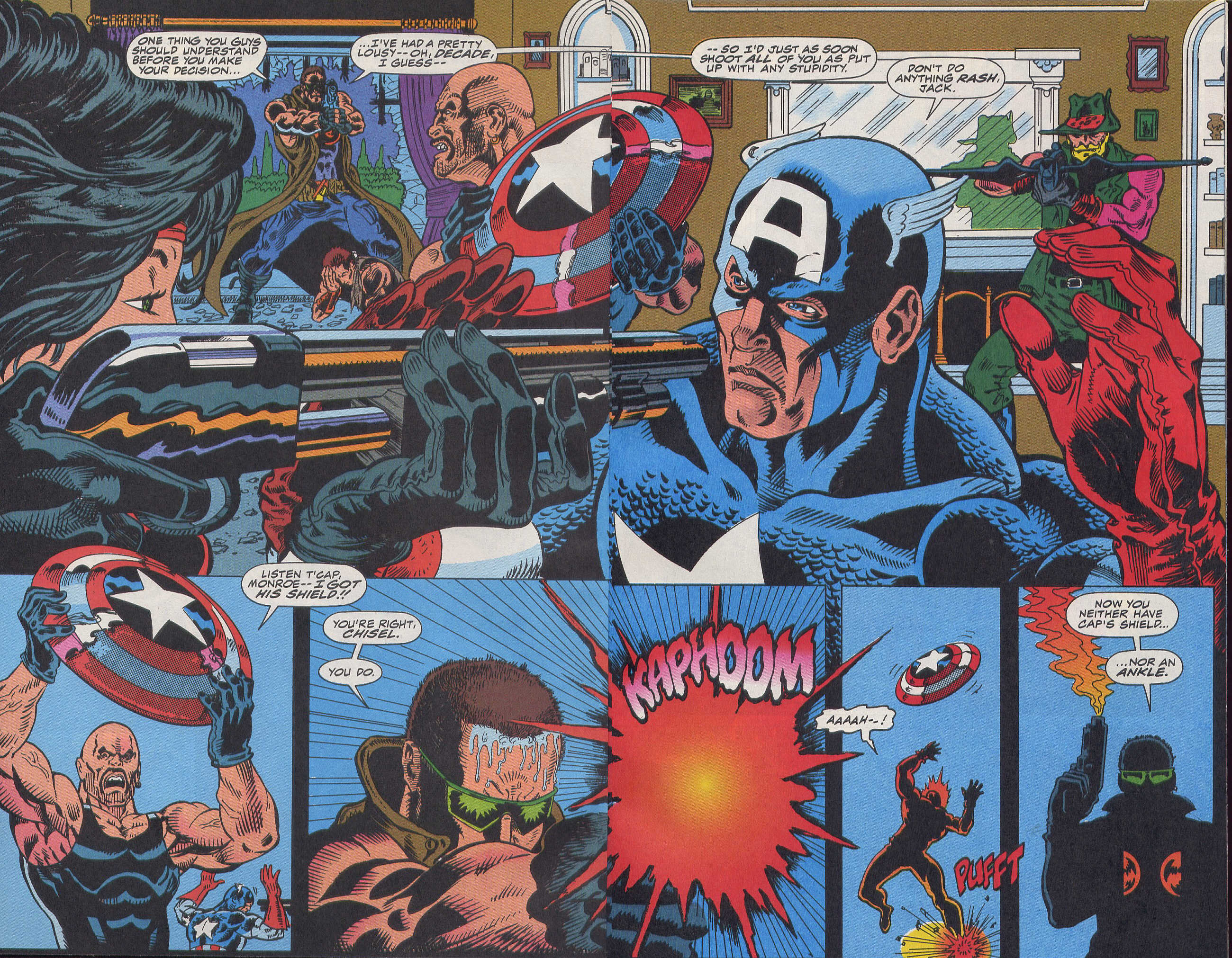 Captain America (1968) Issue #420b #370 - English 3