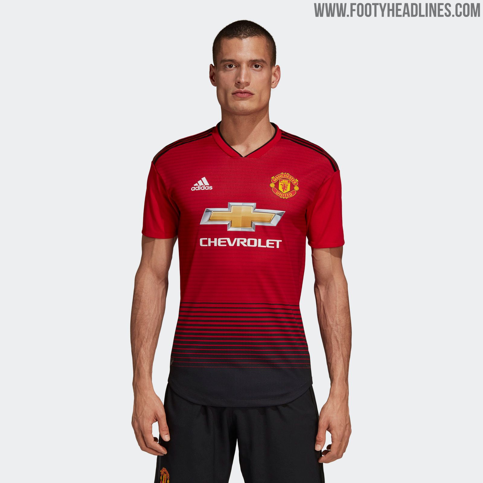 Manchester United 18-19 Home Kit Revealed - Footy Headlines