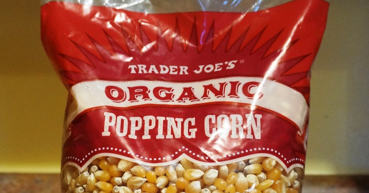 Exploring Trader Joe's: Trader Joe's Organic Popping Corn