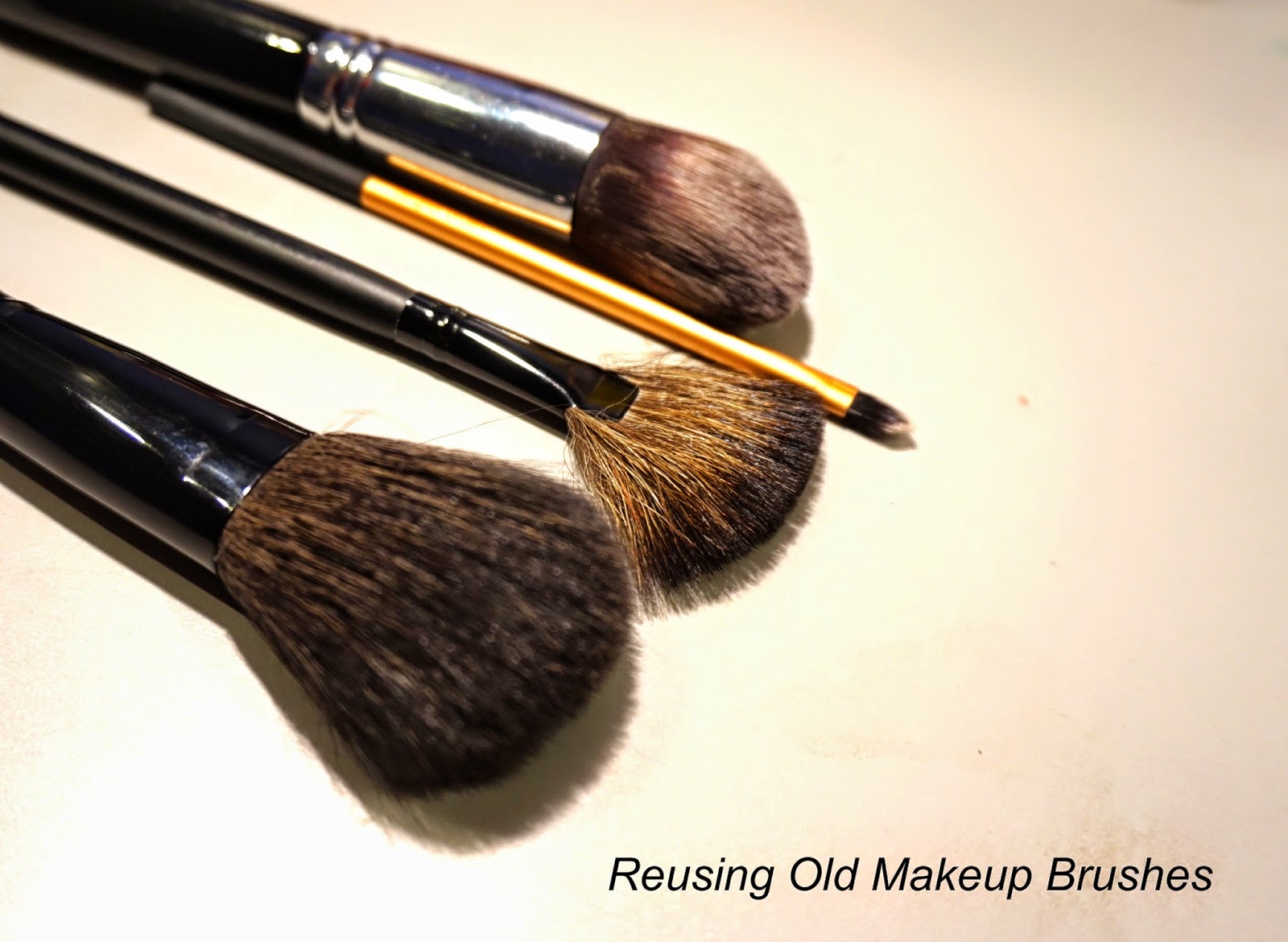 HOW TO Salvage Old Makeup Brushes