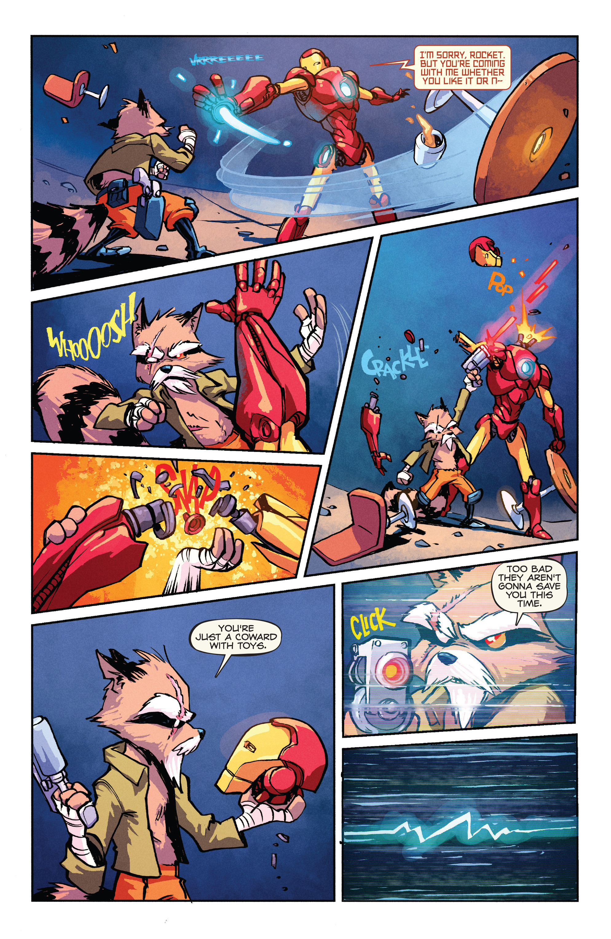 Read online Rocket Raccoon (2014) comic -  Issue #9 - 11
