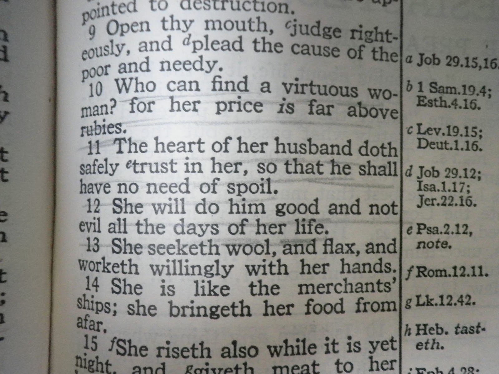 Reflections on a Family Bible