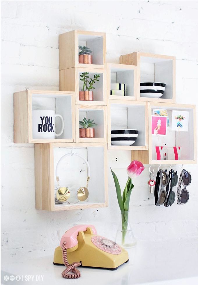 Kerajinan Tangan Cara Membuat Kerajinan Tangan Yang Mudah Hiasan Dinding Kotak Kayu Serbaguna