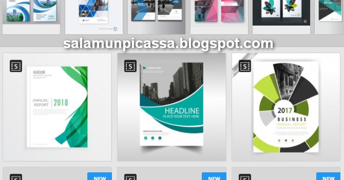 Download 1400+ Template Cover Laporan | Tempatnya Download ...