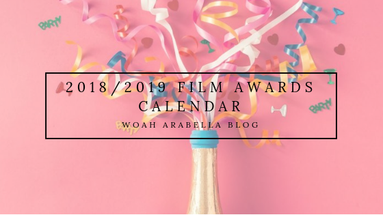 PREMIAÇÕES | 2018/2019 Awards Calendar 