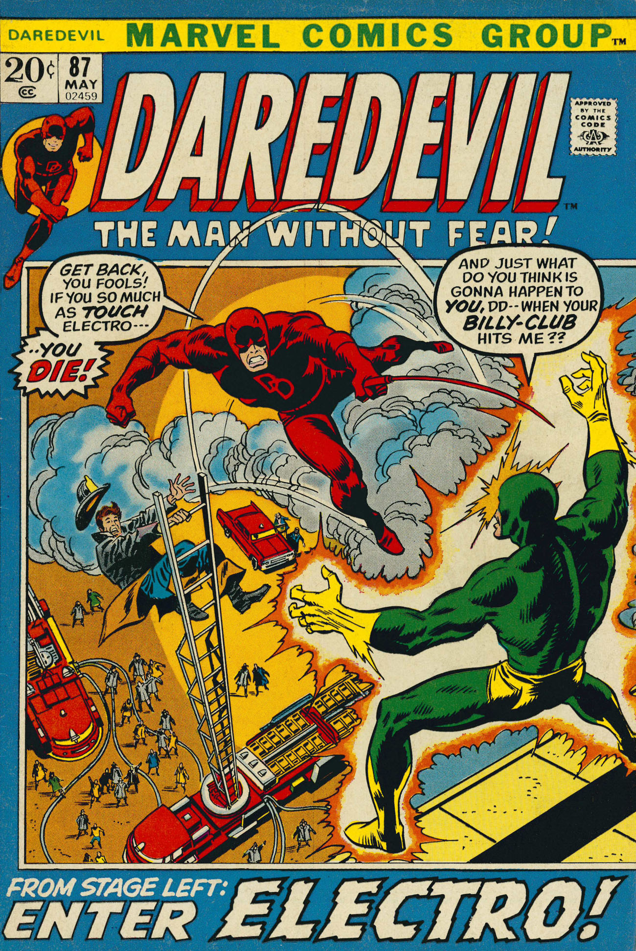Read online Daredevil (1964) comic -  Issue #87 - 2