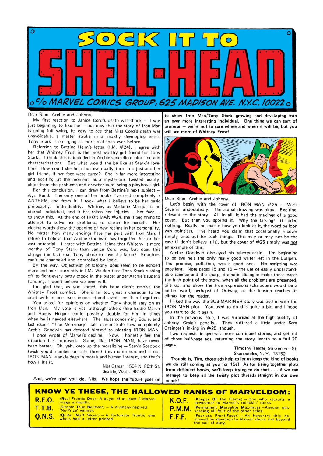 Read online Iron Man (1968) comic -  Issue #28 - 22