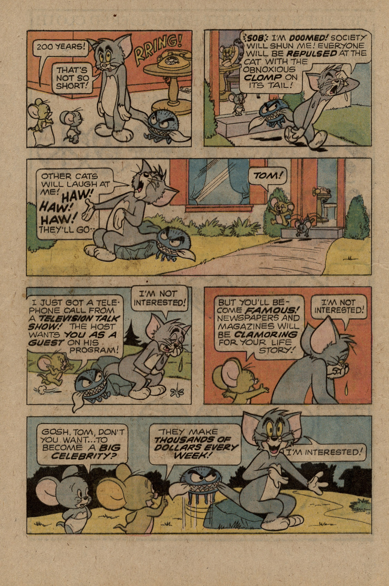 Read online Tom and Jerry comic -  Issue #287 - 8