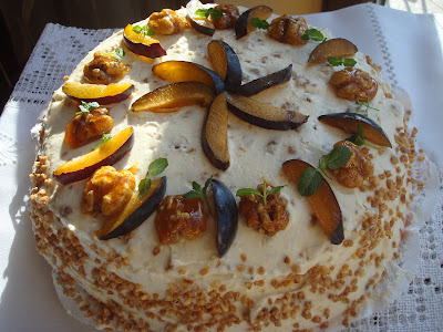 Tort cu prune si krant