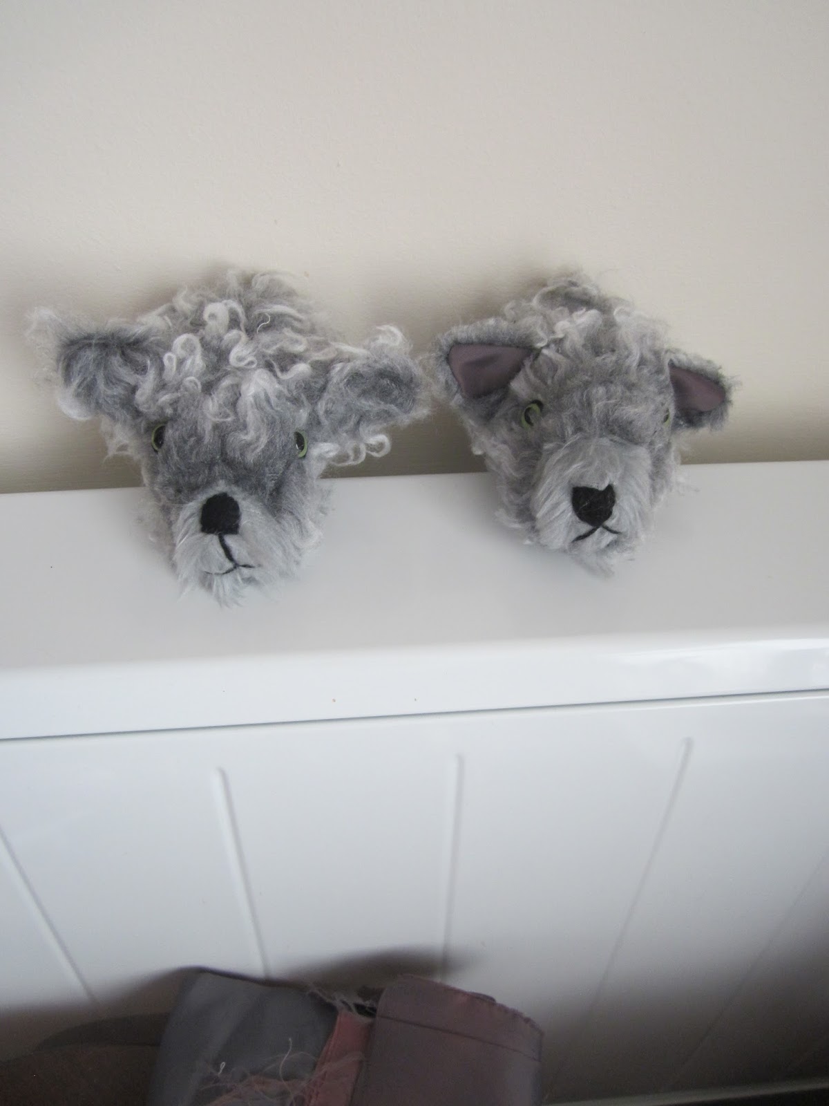 ColdhamCuddliescalling Grey Cat Puppet is on its way to a Forever Home.
