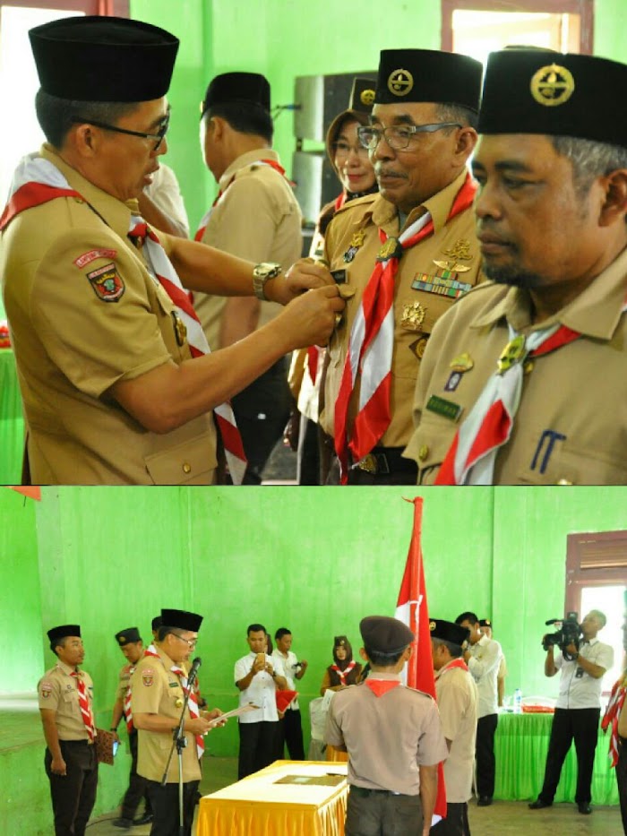 Plt Bupati Lamtim Melantik Mabiran & Kwaran Kec Batang Hari